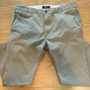 Kennedy Mfg Company 36" Gray Chino Pants Cotton Twill